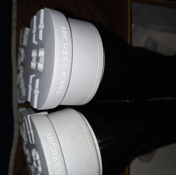 Michael Kors Ridley Lug Sole Tall Boots - Picture 5 of 11